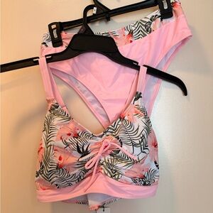 Floral Pink Bikini Set